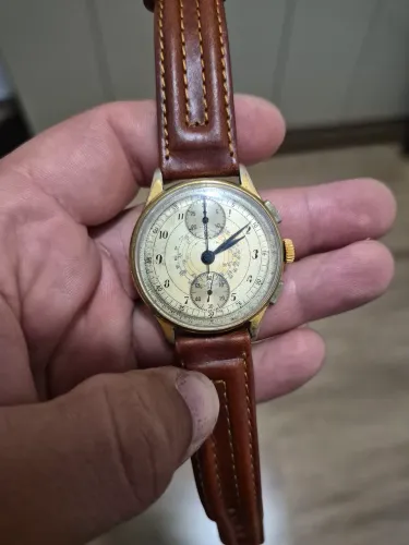 Relógio cronógrafo vintage