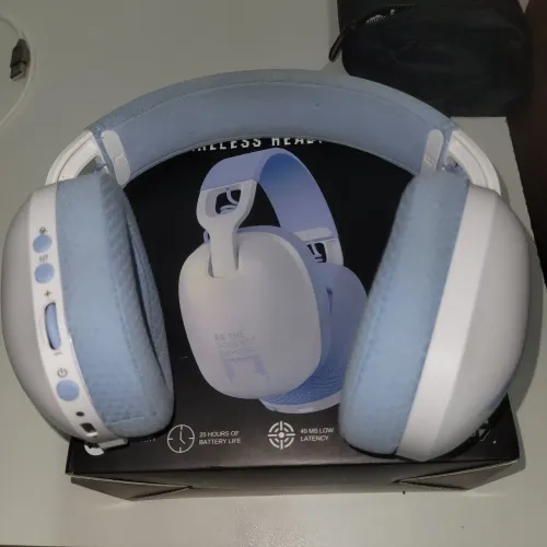 Headset sem fio usado