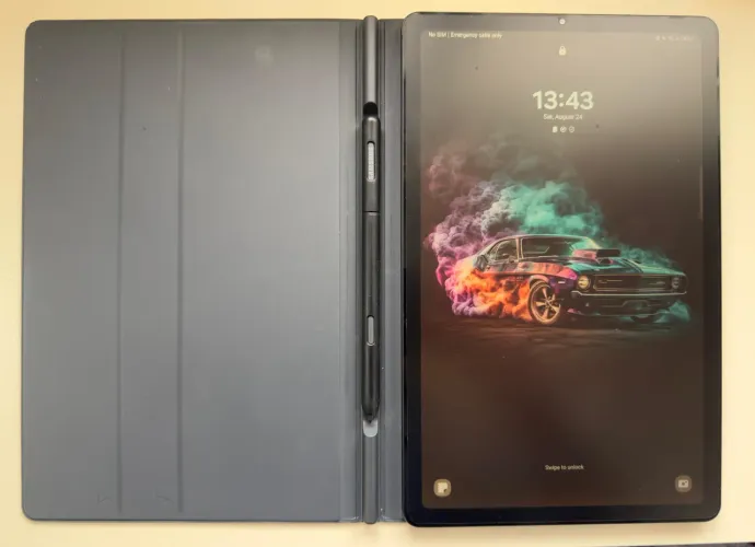 Tablet Samsung Galaxy Tab S6 Lite 64GB + S-Pen + Capa + Caixa | Impecável