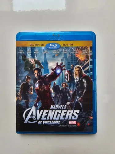 Blu-ray 3D + Blu-ray Os Vingadores - 2 Discos - Marvel