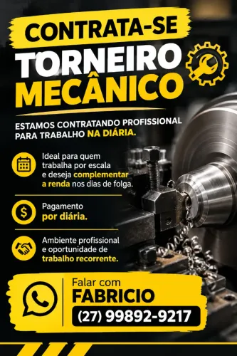 Torneiro mecânico 
