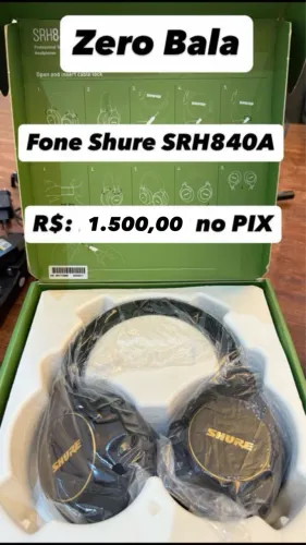 Fone Shure SRH840A