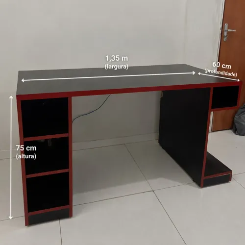 Mesa de Escritório/Gamer em MDF (ACEITO PROPOSTA)