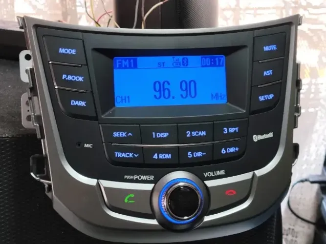 Rádio Automotivo C Bluetooth Hyundai Hb-20 Original Funcionando