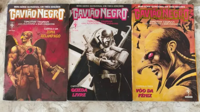 HQs Gavião Negro Zona Relâmpago/Queda Livre/Voo da Fênix