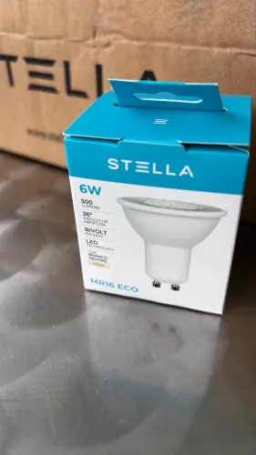 Lampada Led 6w Dicroica Mr16 Gu10 Biv 500lm - Stella Sth8535