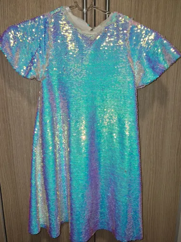 Vestido paetê tamanho 6