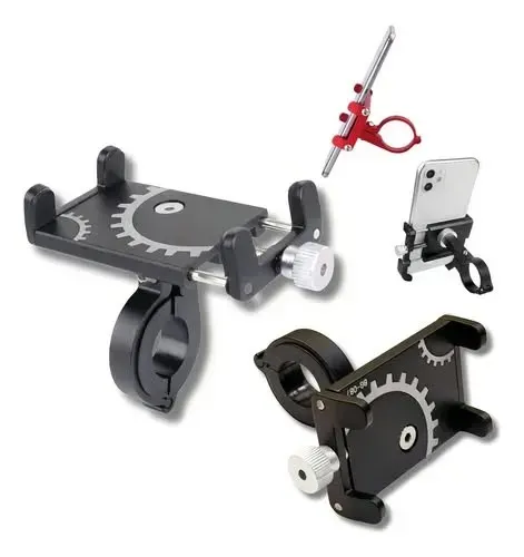Suporte Celular De Ferro Para Moto E Bicicleta