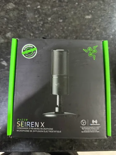 Microfone Gamer Razer Seiren X 