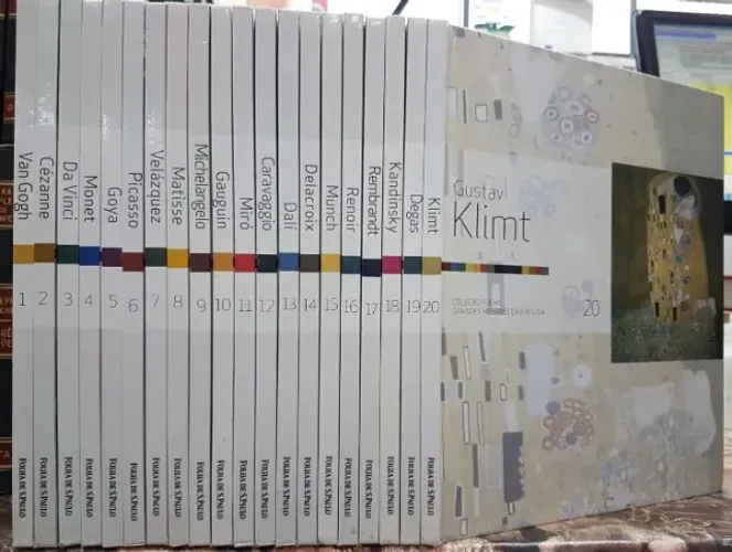 COLEÇÃO FOLHA GRANDE MESTRE - 20 LIVROS COMPLETOS | EDIÇÃO PREMIUM | R$570