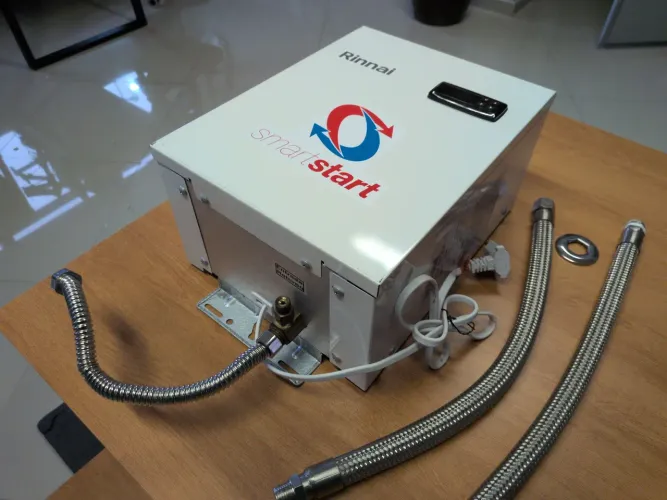 Aquecedor a gás recirculador Smart Start Rinai