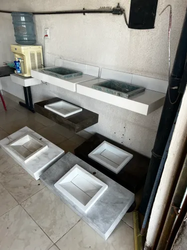 Bancada de Porcelanato pronta entrega 80x40