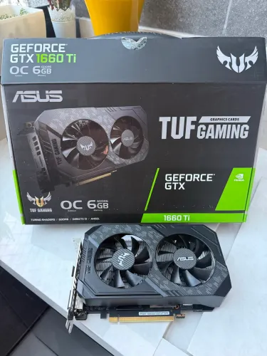 Placa De Vídeo Asus Tuf Gaming  Gtx 1660 Ti 
