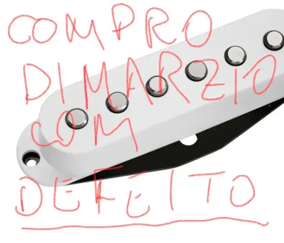 Captador de guitarra Seymour Duncan /Dimarzio só single, def.,leia!