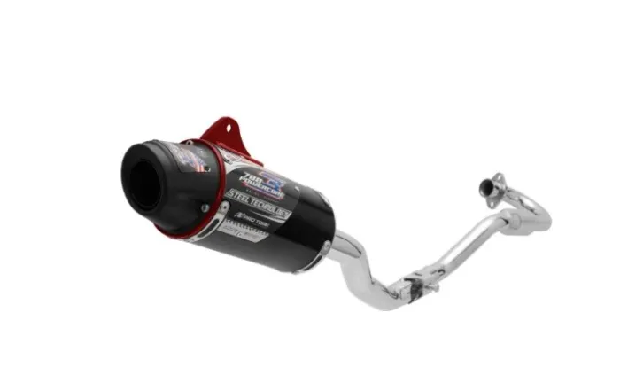 Escapamento Powercore 3 Steel Technology para NXR Bros 160 2016 a 2025 Pro Tork COR/PRETO