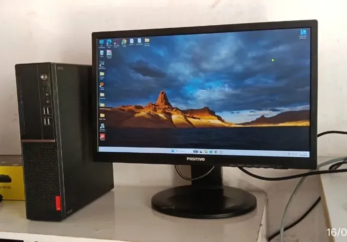 Pc Completo Core i3-7100 8gb de Ram DDR4 SSD 240gb Monitor de 19 Polegadas