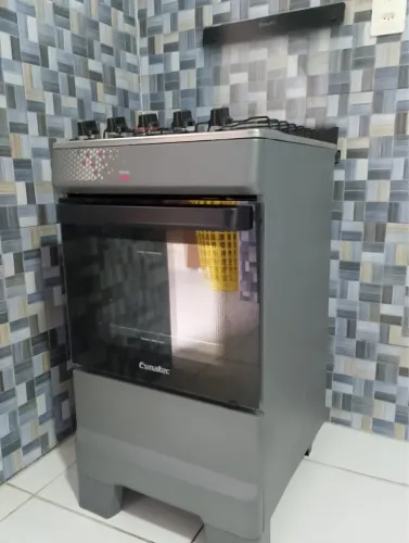 Fogão esmaltec de titânio não enferruja