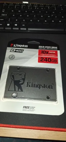 SSD Kingston A400 240GB SATA III - NOVO E LACRADO