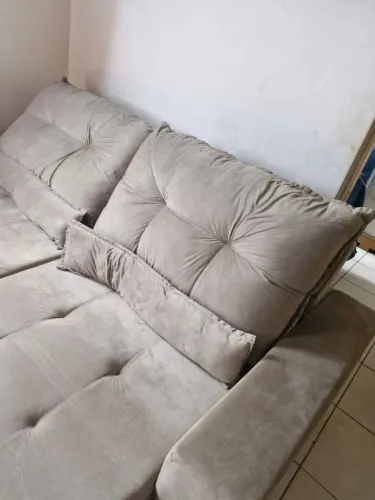 Vendo sofá Retrátil reclinável aceito troca