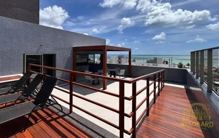 Cobertura com 4 dormitórios para alugar, 145 m² por R$ 6.500,00/mês - Bessa - João Pessoa/