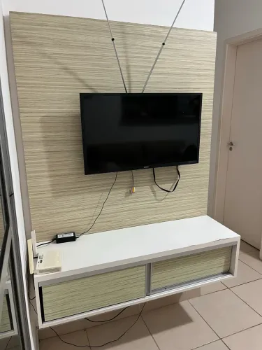 Rack painel para a sala 