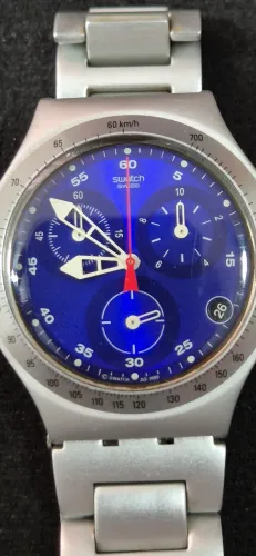 Relógio swatch cronógrafo suisso original 