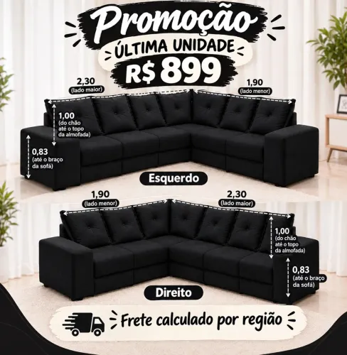 Sofá super promoção