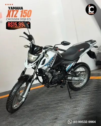 Yamaha Xtz 150 Crosser Ed 2018 Blueflex completa