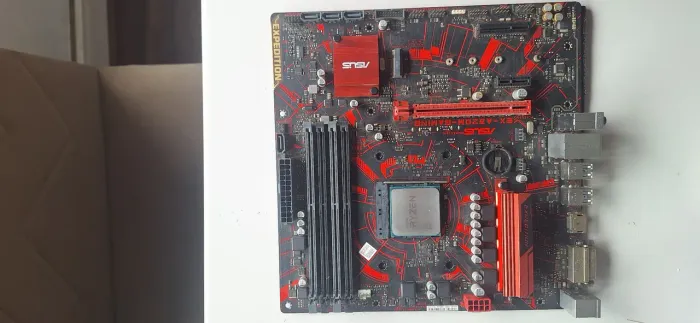 PLACA MÃE + Processador
