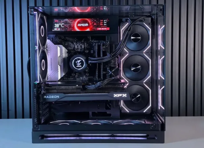 PC GAMER RYZEN 7 7800X3D + RX 9070 XT 16GB | 32GB DDR5 | SSD 1TB | TOP DE LINHA