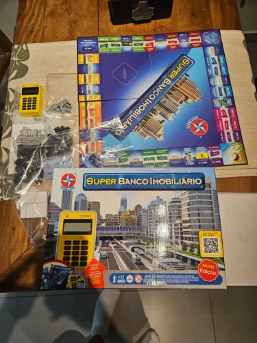 Super Banco Imobiliário com Maquininha PagBank - Semi Novo!