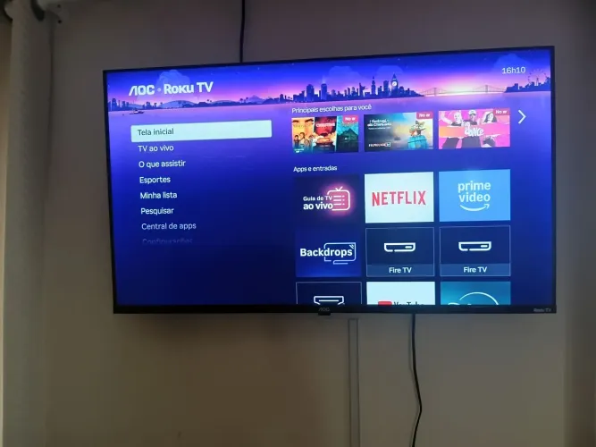 SMART TV 40" AOC ROKU TV
