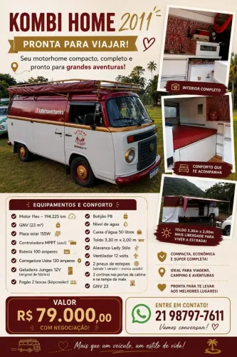 Volkswagen Kombi Furgão 1.4 MI Total Flex 8V 2011