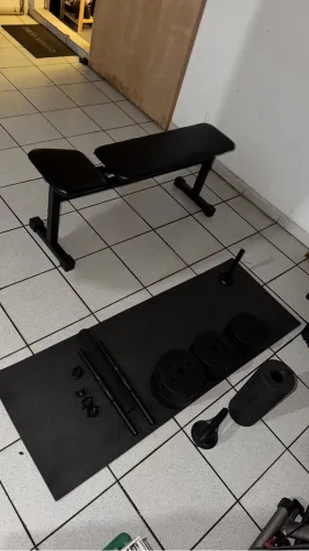 KIT MUSCULAÇÃO