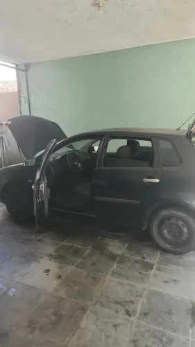 Jogo de Rodas de ferro 5 furos 5x100 com Pneus original VW Golf serve em Polo e Fox