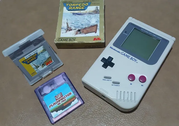 Game Boy DMG Original com Backlight + Everdrive (Todos os Jogos) - Conservado
