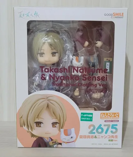 Nendoroid Takashi Natsume & Nyanko Sensei Traditional ver.