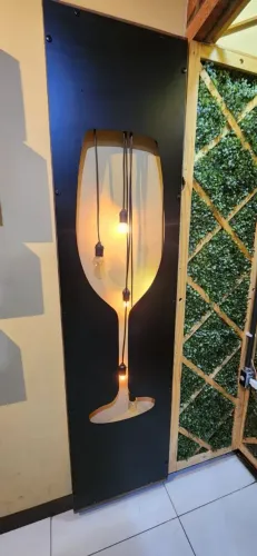 Luminária decorativa para Adega