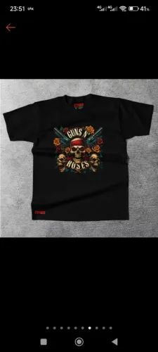 Camiseta Guns 'N Roses