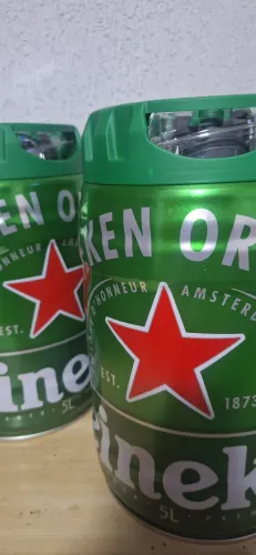 Barril Heineken 5L Novo Lacrado - Cerveja Chopp Puro Malte