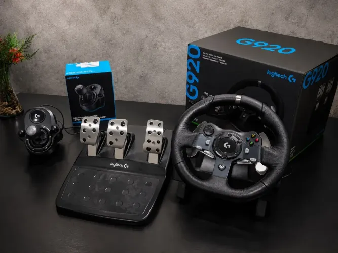 Volante G920 + Câmbio + Volante Extra