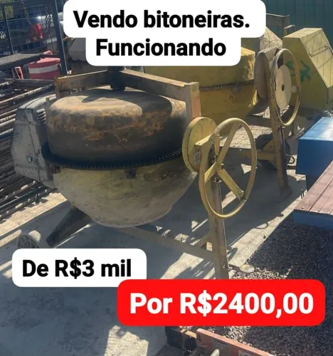Betoneira/ andaime/ PROMOÇÃO