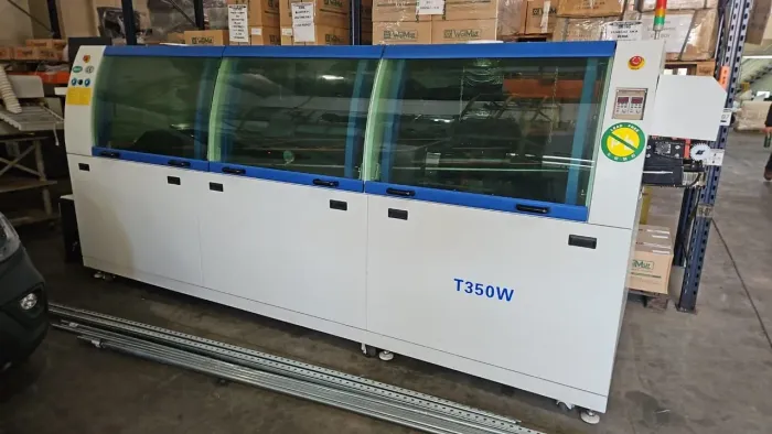 Maquina Solda Onda T350W.<br>1 ano de uso com estanho lead free.