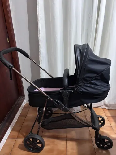 Carinho de bebê Moisés galzerano 
