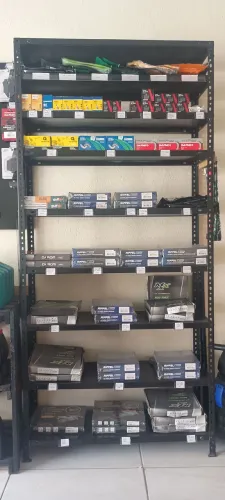 Troca de oleo,kit traçao,pastilhas e patins de freio,lampadas farol,pisca,stop,cabos.