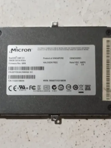 vendo SSD 256 GB