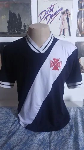 Camisa Vasco da Gama Retro 1974 estilo anos 70