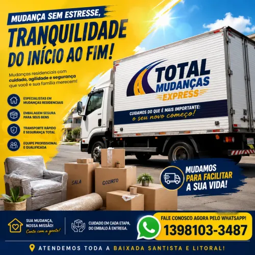 MUDANÇA PARA TODO BRASIL 
