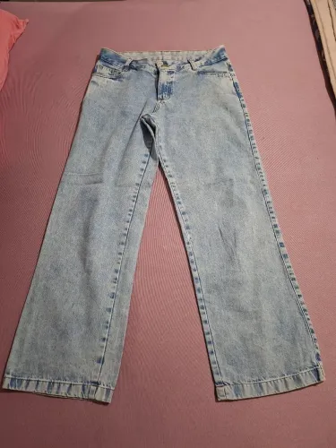 Calça jeans 38 cós médio bag