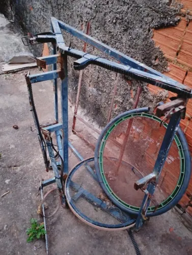 Suporte bagageiro veicular teto